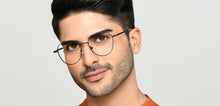 Load image into Gallery viewer, Black Round Full Rim Unisex Eyeglasses by Vincent Chase-222690