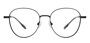 Black Round Full Rim Unisex Eyeglasses by Vincent Chase-222690
