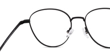 Load image into Gallery viewer, Black Round Full Rim Unisex Eyeglasses by Vincent Chase-222690