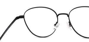 Black Round Full Rim Unisex Eyeglasses by Vincent Chase-222690