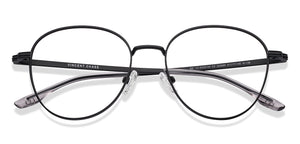 Black Round Full Rim Unisex Eyeglasses by Vincent Chase-222690