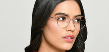 Load image into Gallery viewer, Rose Gold Round Full Rim Unisex Eyeglasses by Vincent Chase-222693