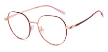 Load image into Gallery viewer, Rose Gold Round Full Rim Unisex Eyeglasses by Vincent Chase-222693