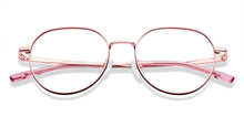 Load image into Gallery viewer, Rose Gold Round Full Rim Unisex Eyeglasses by Vincent Chase-222693