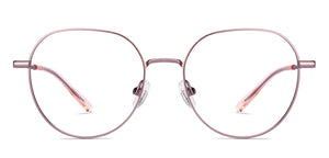 Light Purple Round Full Rim Unisex Eyeglasses by Vincent Chase-222695