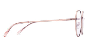 Light Purple Round Full Rim Unisex Eyeglasses by Vincent Chase-222695