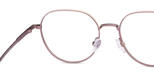 Light Purple Round Full Rim Unisex Eyeglasses by Vincent Chase-222695