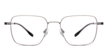 Load image into Gallery viewer, Gunmetal Rectangle Full Rim Unisex Eyeglasses by Vincent Chase-222701