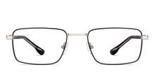 Load image into Gallery viewer, Gunmetal Rectangle Full Rim Unisex Eyeglasses by Vincent Chase-227606