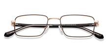 Load image into Gallery viewer, Gold Rectangle Full Rim Unisex Eyeglasses by Vincent Chase-227607