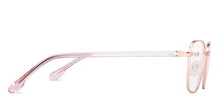 Load image into Gallery viewer, Gold Rectangle Full Rim Unisex Eyeglasses by Vincent Chase-227609