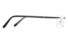 Load image into Gallery viewer, Black Rectangle Rimless Unisex Eyeglasses by Vincent Chase-231506