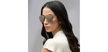 Load image into Gallery viewer, Gunmetal Aviator Full Rim Unisex Sunglasses by Vincent Chase-225791