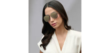 Load image into Gallery viewer, Gunmetal Aviator Full Rim Unisex Sunglasses by Vincent Chase-225791