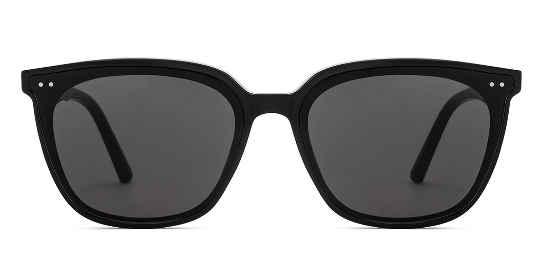 Black Wayfarer Full Rim Unisex Sunglasses by Vincent Chase-228661