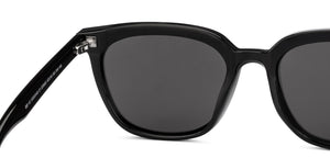 Black Wayfarer Full Rim Unisex Sunglasses by Vincent Chase-228661