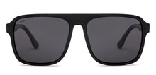 Load image into Gallery viewer, BLACK Wayfarer Full Rim Unisex Sunglasses by Vincent Chase Polarized-228738