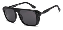Load image into Gallery viewer, BLACK Wayfarer Full Rim Unisex Sunglasses by Vincent Chase Polarized-228738