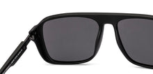 Load image into Gallery viewer, BLACK Wayfarer Full Rim Unisex Sunglasses by Vincent Chase Polarized-228738