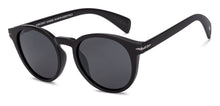 Load image into Gallery viewer, BLACK Round Full Rim Unisex Sunglasses by Vincent Chase Polarized-228744