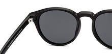 Load image into Gallery viewer, BLACK Round Full Rim Unisex Sunglasses by Vincent Chase Polarized-228744
