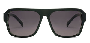BLACK Wayfarer Full Rim Unisex Sunglasses by Vincent Chase Polarized-228747