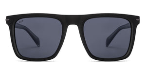 BLACK Wayfarer Full Rim Unisex Sunglasses by Vincent Chase Polarized-228751