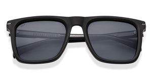 BLACK Wayfarer Full Rim Unisex Sunglasses by Vincent Chase Polarized-228751