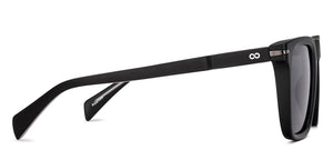 BLACK Wayfarer Full Rim Unisex Sunglasses by Vincent Chase Polarized-228750