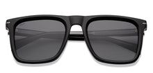 Load image into Gallery viewer, BLACK Wayfarer Full Rim Unisex Sunglasses by Vincent Chase Polarized-228750
