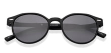 Load image into Gallery viewer, Black Round Full Rim Unisex Sunglasses by Vincent Chase Polarized-228817