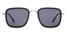Load image into Gallery viewer, Black Rectangle/ Square Full Rim Unisex Sunglasses by Vincent Chase Polarized-229555