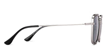 Load image into Gallery viewer, Black Rectangle/ Square Full Rim Unisex Sunglasses by Vincent Chase Polarized-229555
