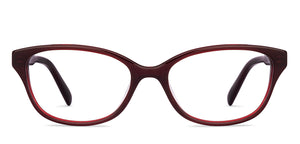 Wine Rectangle Full Rim Women Eyeglasses by Lenskart-228923