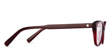 Load image into Gallery viewer, Wine Rectangle Full Rim Women Eyeglasses by Lenskart-228923