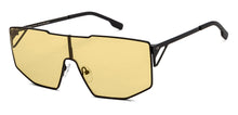 Load image into Gallery viewer, Black Geometric Full Rim Unisex Sunglasses by Lenskart STUDIO-216055