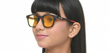 Load image into Gallery viewer, Black Square Full Rim Kids Sunglasses by Hooper Online-218119