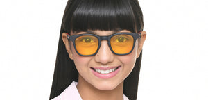 Black Square Full Rim Kids Sunglasses by Hooper Online-218119