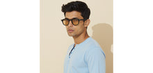 Load image into Gallery viewer, Black Square Full Rim Unisex Sunglasses by Lenskart-235481