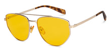 Load image into Gallery viewer, Gold Aviator Full Rim Unisex Sunglasses by Vincent Chase Online-206768