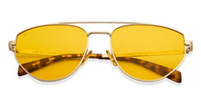 Load image into Gallery viewer, Gold Aviator Full Rim Unisex Sunglasses by Vincent Chase Online-206768