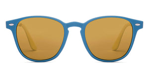 Blue Square Full Rim Kids Sunglasses by Hooper Online-218109