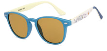 Load image into Gallery viewer, Blue Square Full Rim Kids Sunglasses by Hooper Online-218109