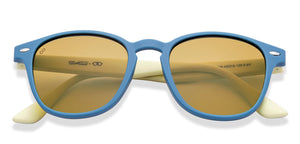 Blue Square Full Rim Kids Sunglasses by Hooper Online-218109