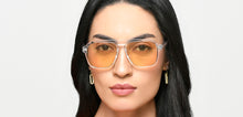 Load image into Gallery viewer, Transparent Rectangle Full Rim Unisex Sunglasses by Vincent Chase Online-221071