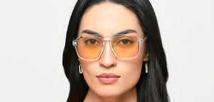 Transparent Rectangle Full Rim Unisex Sunglasses by Vincent Chase Online-221071