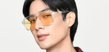 Load image into Gallery viewer, Transparent Rectangle Full Rim Unisex Sunglasses by Vincent Chase Online-221071