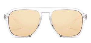 Transparent Rectangle Full Rim Unisex Sunglasses by Vincent Chase Online-221071