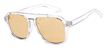 Load image into Gallery viewer, Transparent Rectangle Full Rim Unisex Sunglasses by Vincent Chase Online-221071