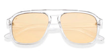 Load image into Gallery viewer, Transparent Rectangle Full Rim Unisex Sunglasses by Vincent Chase Online-221071